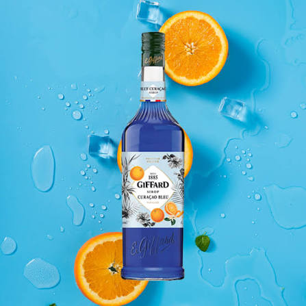 Giffard Blue Curacao Syrup 1L