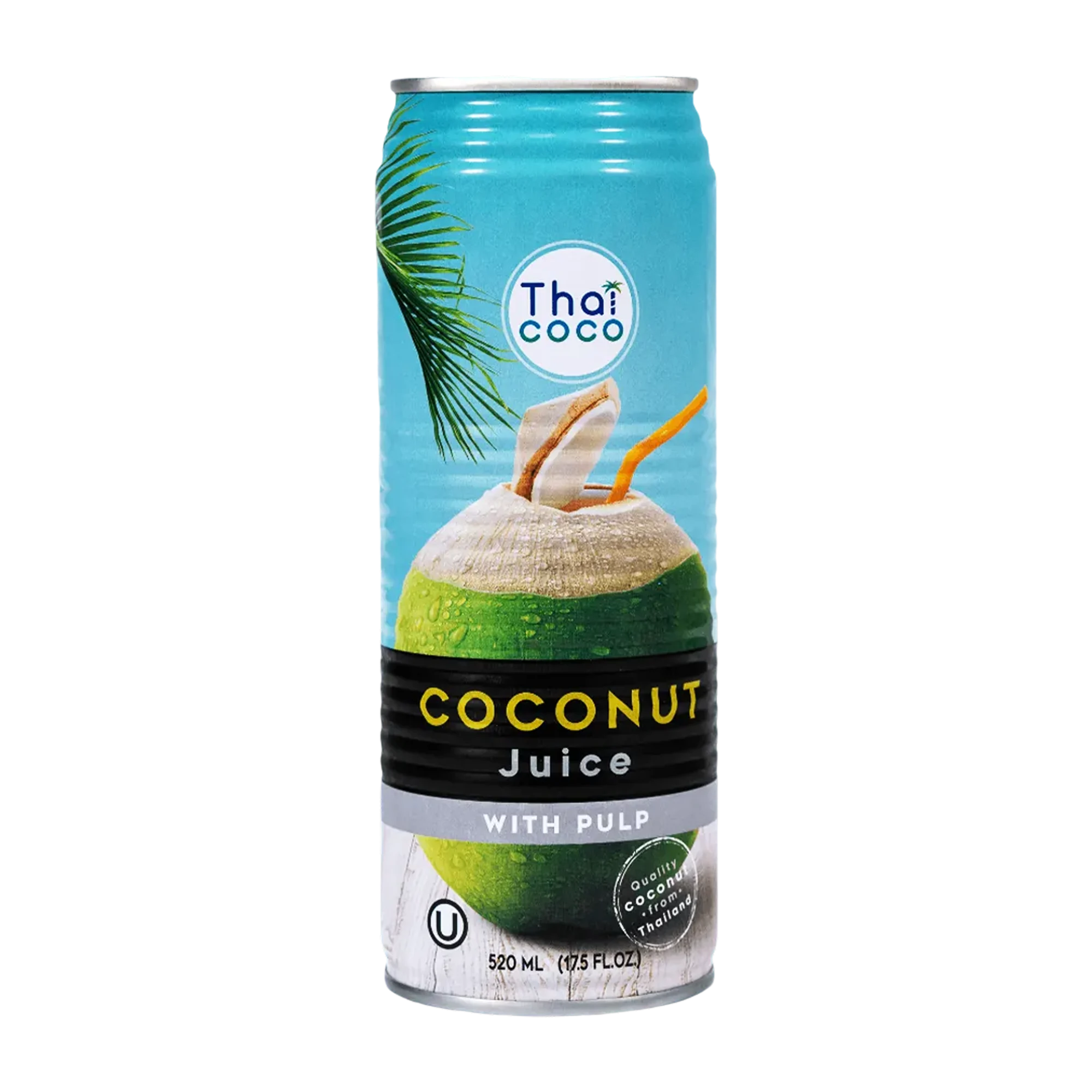 Thai coconut juice with pulp 520ml x 12