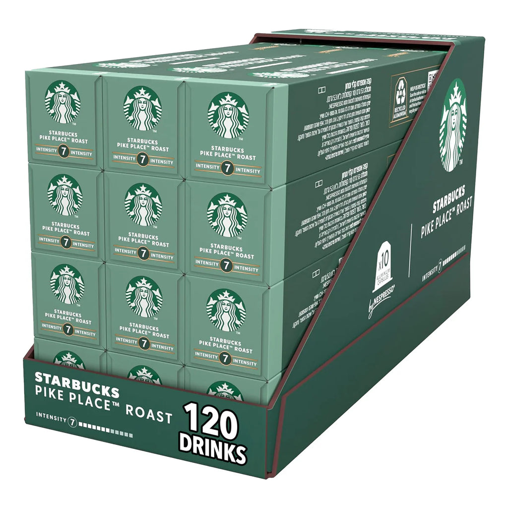 Starbucks by Nespresso Capsules 10cap. x12Pack